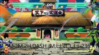Dragon Ball FighterZ Base Vegeta Combo