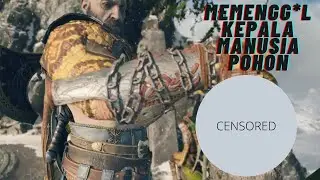 KRATOS MEMENGG*L KEPALA MANUSIA POHON ! - GOD OF WAR GAMEPLAY #6