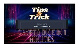 How To Play Crypto Dice Profit In 1 Minutes