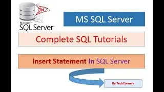 Part26 Insert data into table | insert command | SQL Tutorials | Beginners