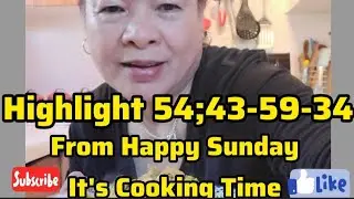 Highlight 54:34 - 59:34 from Happy Sunday 🙏Its Cooking Time / With Race Fund For Our Co . YT Frien
