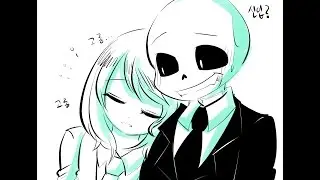 sans x frisk comic  + bonus c: