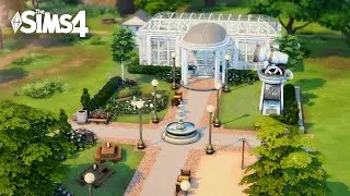 Community Greenhouse 🌱 | Greenhouse Haven Kit | No CC | Sims 4 Speed Build