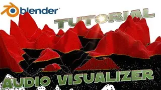 How create Audio Visualizer on blender 3 .1
