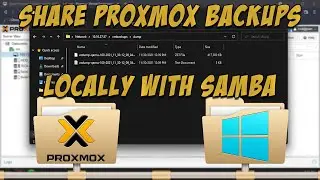 Share Proxmox Backups Locally with Samba