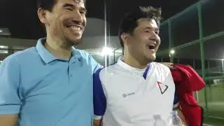 Yagshy futbol talimci boldy. Dostluk futbol ýaryşynyñ 1 nji güni