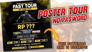 CARA MEMBUAT POSTER TURNAMEN FREE FIRE