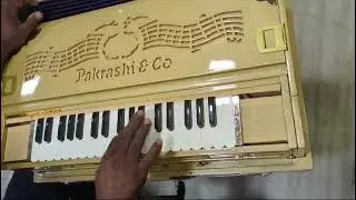 13 scale changer harmonium with 4 sets of reeds