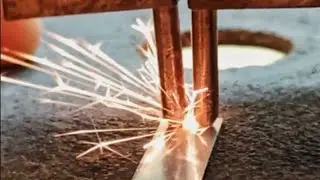 Точечная сварка #GRI_welder 16.2V НЕ прилипает. Электроды из китайской меди 3 мм