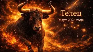 ♉ ТЕЛЕЦ — МАРТ 2026 | Подробный астрологический прогноз на месяц