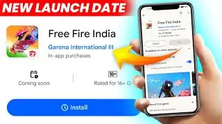 Finally 🤩 Free Fire India New Launch Date | Free Fire India Confirm Date - Garena Free Fire India