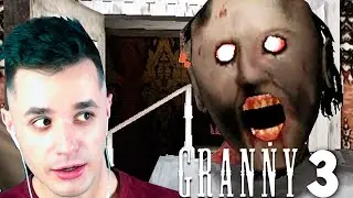 БАБКА ДАЛА БИТОЙ ПО ГОЛОВЕ ( ͡° ͜ʖ ͡°) прохождение GRANNY 3