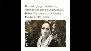 BİNNUR KAYA BİR İNSAN GERÇEKTEN İSTERSE YANINDA OLMANIN YOLUNU BULUR