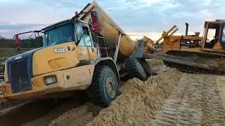 Вытаскиваем Bell 35D с края дороги.