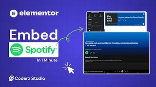 Add Spotify Music Player to Elementor – Embed Tracks on Your Website