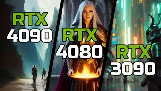 RTX 4090 vs RTX 4080 vs RTX 3090 - Test in 12 Games