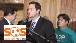 Houston Dynamo Charities thank Greenstar Recycling