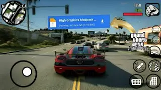 GTA SA HIGH GRAPHICS MODPACK | GTA 5 MOD FOR GTA SA ANDROID | Uj GAMERX