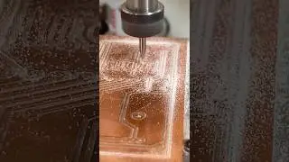 Home PCB Milling - So Amazing to go from design to board in about 20 minutes.