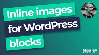 Add inline images to WordPress blocks