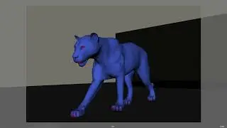 3D моделирование. Пантера