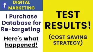 Should you purchase database for facebook ads custom audience? | My Test results |
