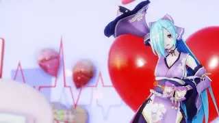 【アイドル部MMD】ハッピーシンセサイザ 【ヤマト・イオリ】【4K】