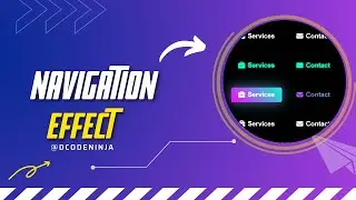 How to Create a Neon Navigation Menu in HTML & CSS | Glowing Navbar Tutorial