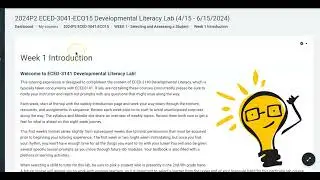 3041 Week 1 Instructor Video A24