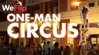 Wonderful One-Man Circus at Disney's Boardwalk Resort!