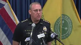 BREAKING: Honolulu police hold news conference