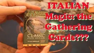 MTG BOX OPENING: Italian Classic Sixth Edition Magic: the Gathering Cards!