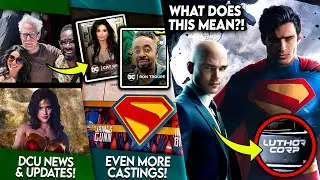 WOW!! Superman SET Photos + 2 NEW Castings, LuthorCorp, DCU Wonder Woman & More!