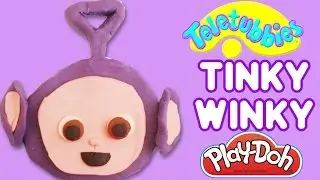 Tinky Winky Play-Doh Teletubbies ★ How To Make the Purple Teletubby ★