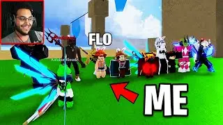 I Went UNDERCOVER in a YOUTUBER Blox Fruits Tournament 2