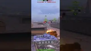 Взрыв БК В-С 25 t AP (Blitz) #gam #wotblitz #tanksblitz #wot #gaming #worldoftanks #танки #wotb