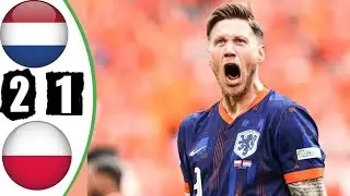 Netherlands Vs poland ( 2 1 ) | Extеndеd Highlights | Euro 2024
