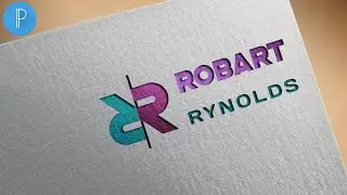 R R Logo Design Pixellab Tutorial-3D Professional Logo Desgin on Android