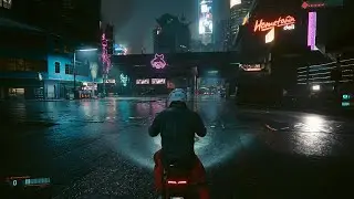 Free Roam HUD Off with White Brennan Apollo Basic l Cyberpunk 2077 Patch 1.52