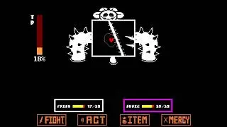 Deltatraveler Hardmode - Hard Flowey VS Kris's Knife