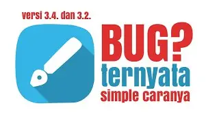 Cara Mengatasi Bug Infinite Design 3.4 dan 3.2 100% Work