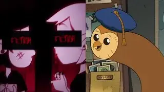 CARTOON NOW VS THEN BY KILLEROFFURRIES REPLACED BY HOOTY
