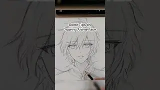 How to draw Anime Face (Tips) 