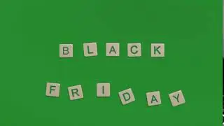 Black Friday | Greenscreen | (Free to use) | Boring Graphics