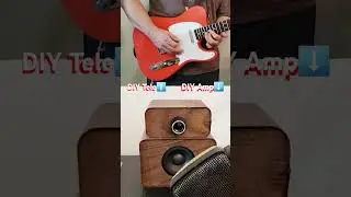 DIY Tele and Amp Demo #guitar #guitarist #maker