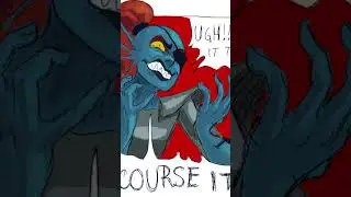 Undyne waits for Frisk! Undertale Comic Dub! 