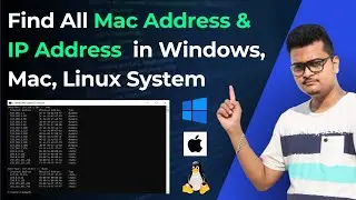 Find Mac Address on Windows 11 | Linux OS | Mac OS
