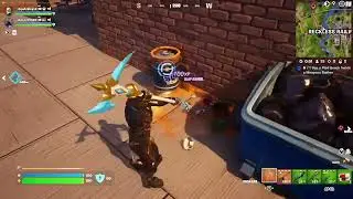 Tough duo takedown with sniper in Fortnite. March 2024