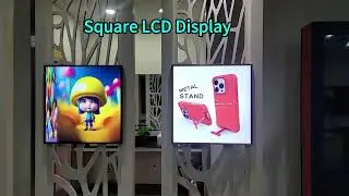 Wall Mount Digital Signages，Square LCD Displays，Square monitors，4K Square LCD Monitor，LCD Signages