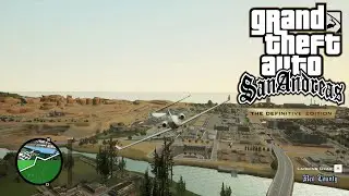 GTA San Andreas Definitive Edition - How to get into Area 69 before the 1st mission (HD,60fps)
